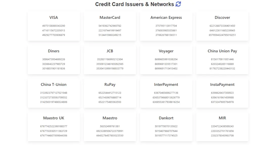 VCCGenerator - Valid Credit Card Generator 2023