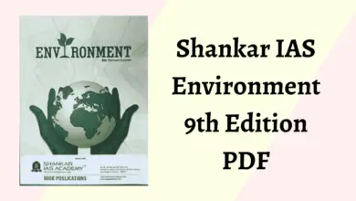 Shankar IAS Environment 9th Edition PDF