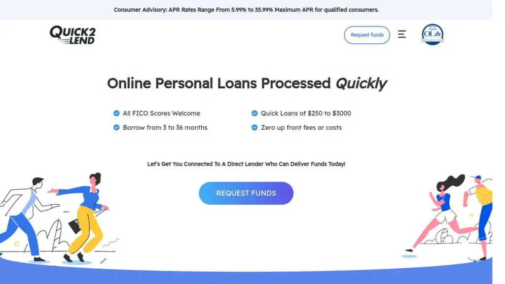 quick2lend loans reviews