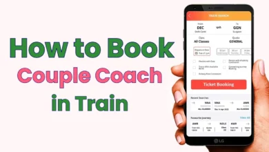 How to Book Couple Coach in Train