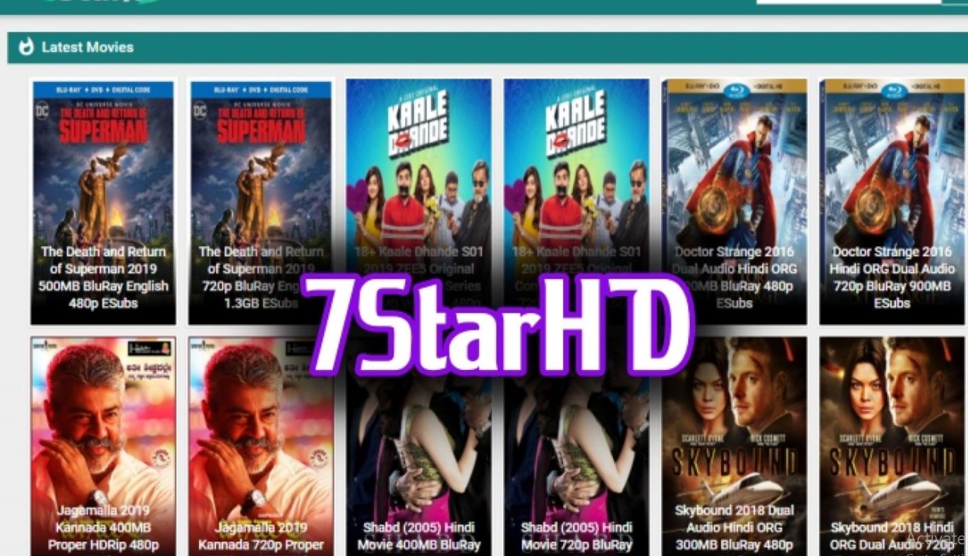 7Starhd 2022 - HD Latest Movies Download Website 300Mb