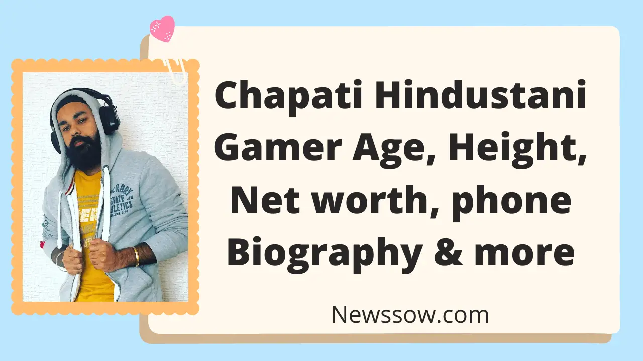 Chapati Hindustani Gamer real name