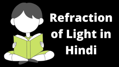 Refraction of Light in hindi
