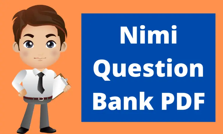 Nimi Question Bank pdf download | nimi question bank pdf