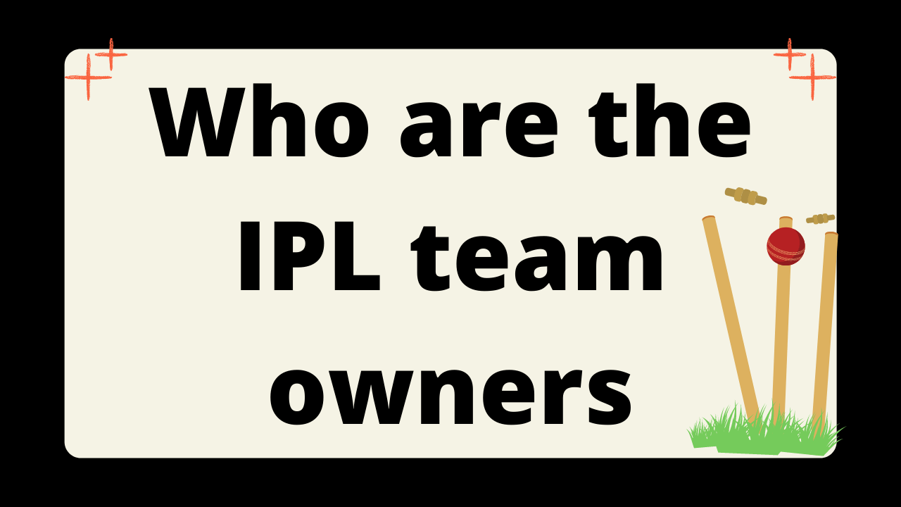 Who are the IPL team owners