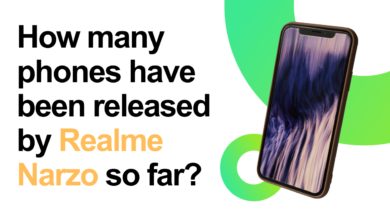 How many phones have been released by Realme Narzo so far?