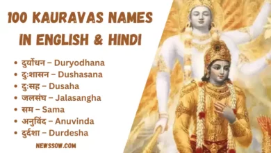 List of all 100 Kauravas names in English & Hindi