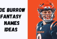Joe Burrow Fantasy Names ideas