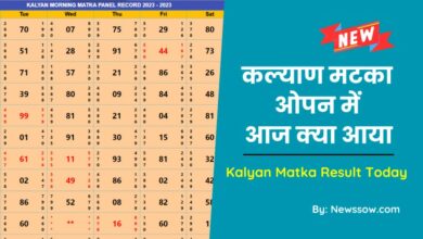 Kalyan Matka Open Result Today