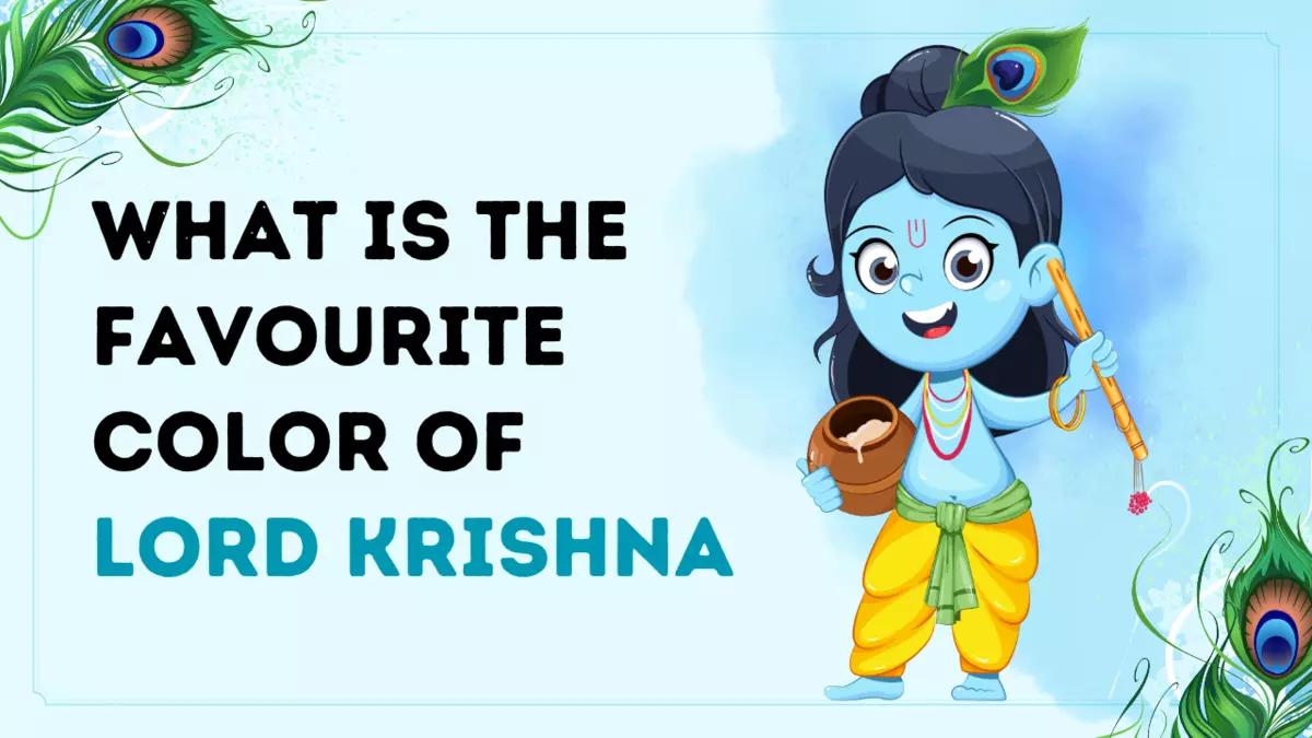 what is the favourite colour of lord krishna