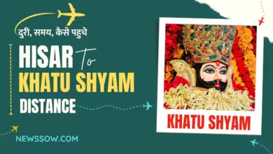 Hisar to Khatu shyam distance