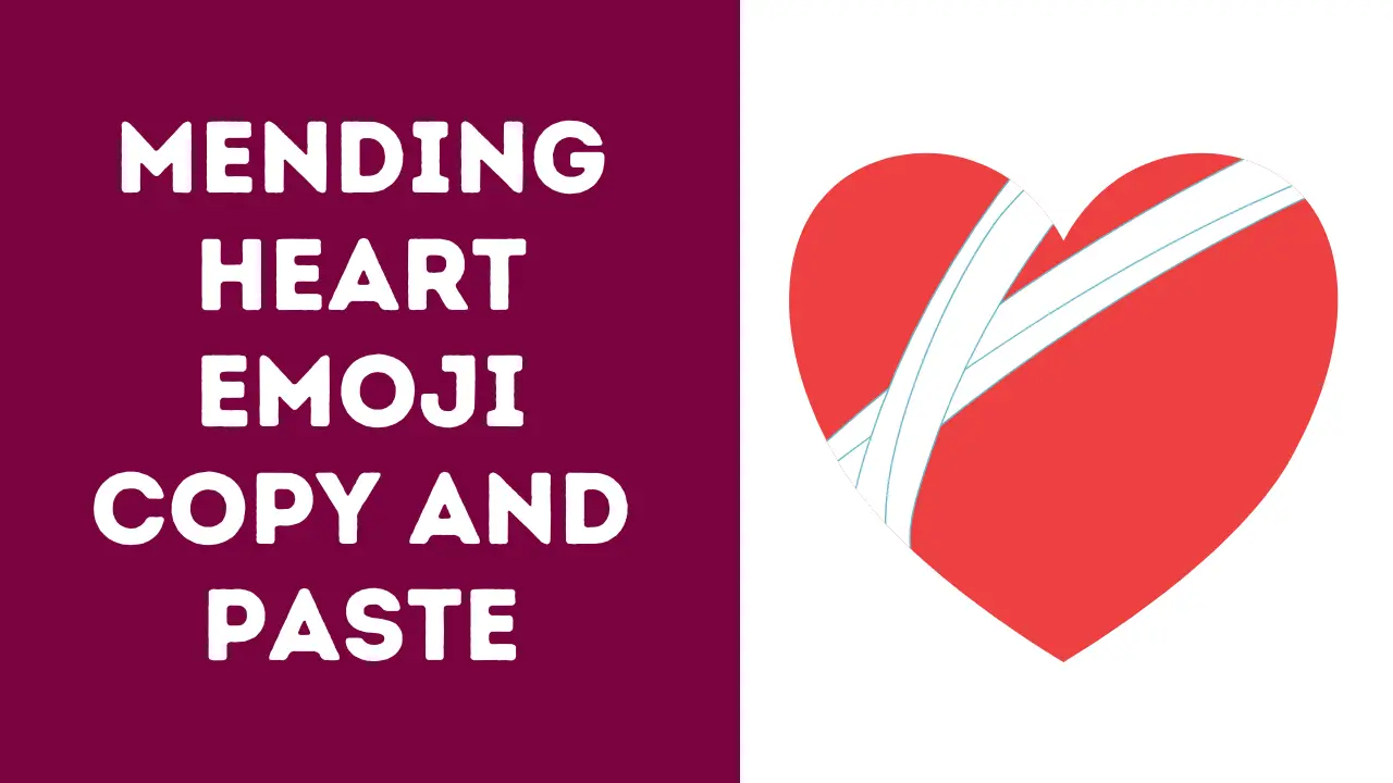 Mending Heart Emoji Copy and Paste