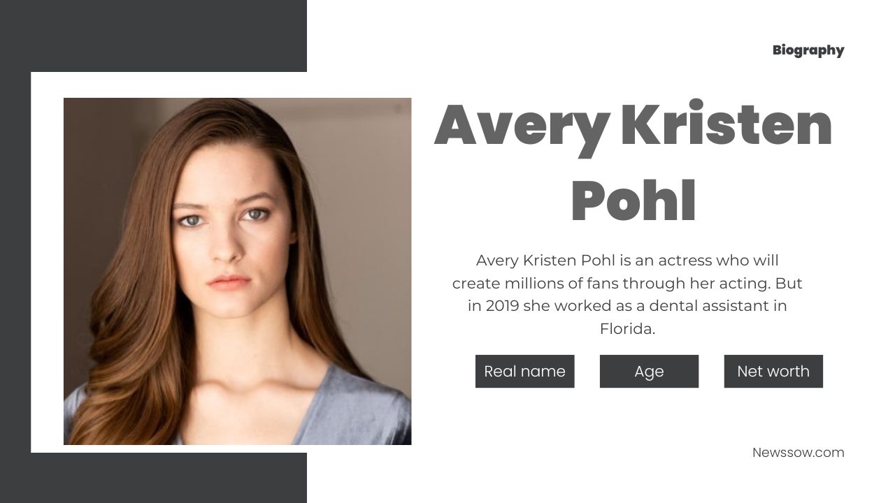 Avery Kristen Pohl Age, Height, Biography & Net worth Avery Kristen Pohl Age, Height, Biography & Net worth