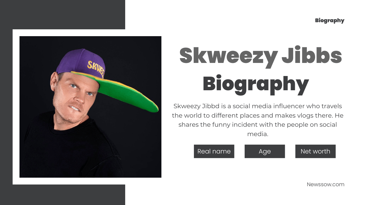 Skweezy Jibbs Real name, Age, Height, Biography & net worth