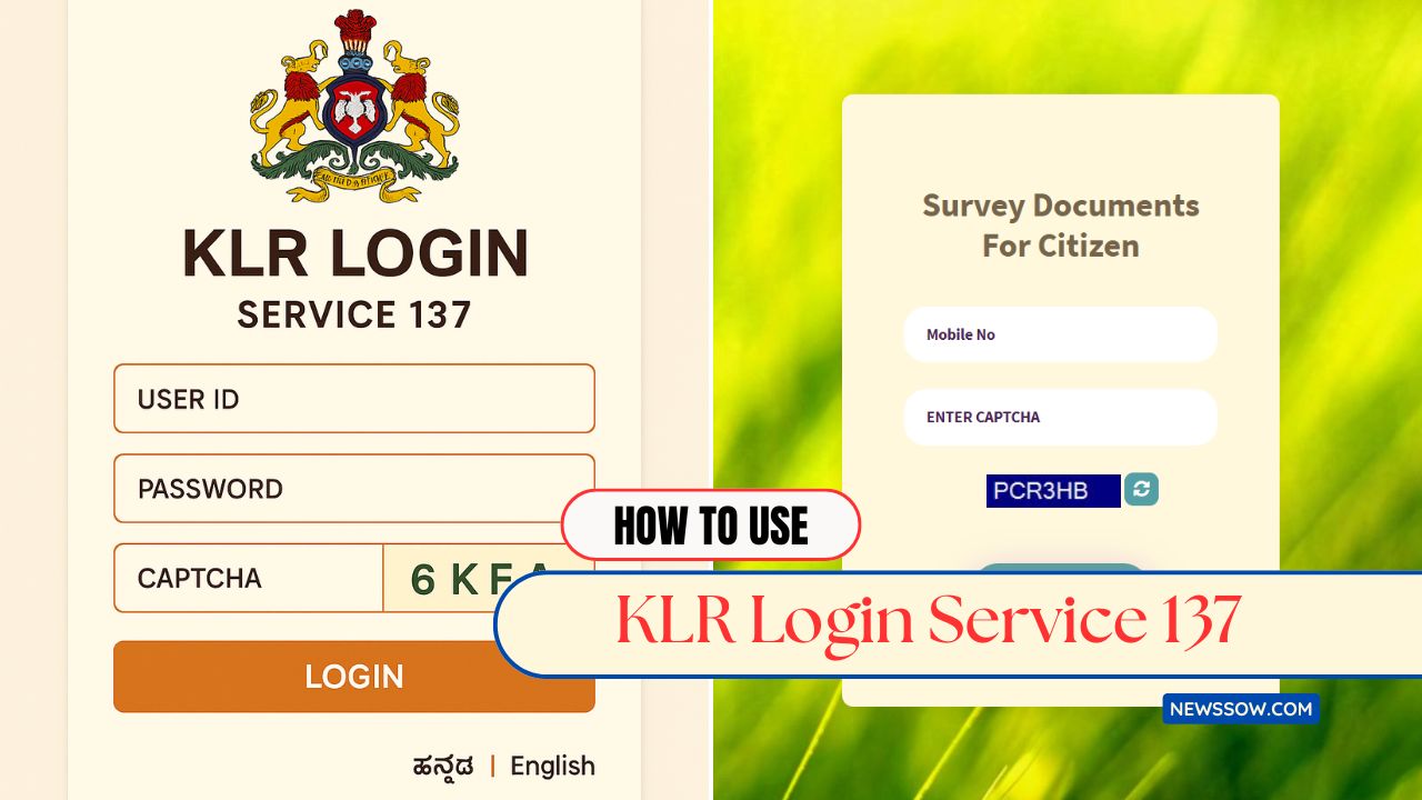 KLR Login Service 137: How to Use Karnataka’s Digital Land Records Portal KLR Login Service 137: How to Use Karnataka’s Digital Land Records Portal