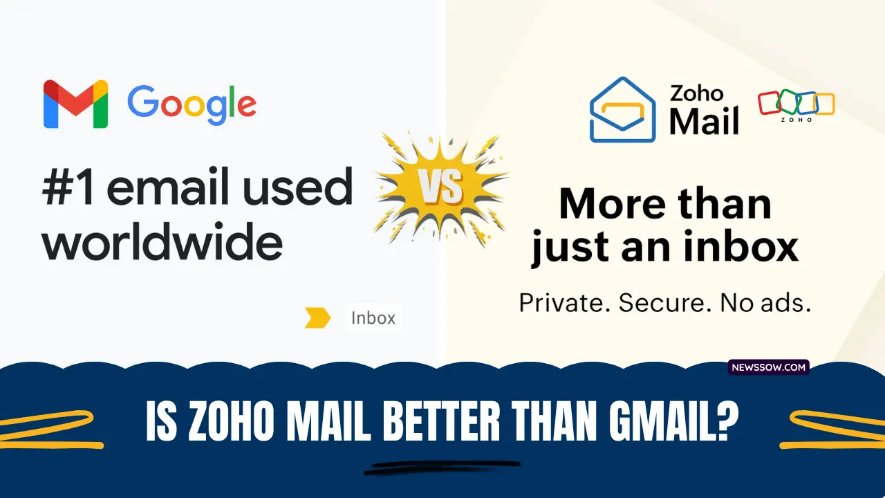 Zoho Mail vs Gmail : Which Email Service Truly Wins in 2025? Zoho Mail vs Gmail : Which Email Service Truly Wins in 2025?